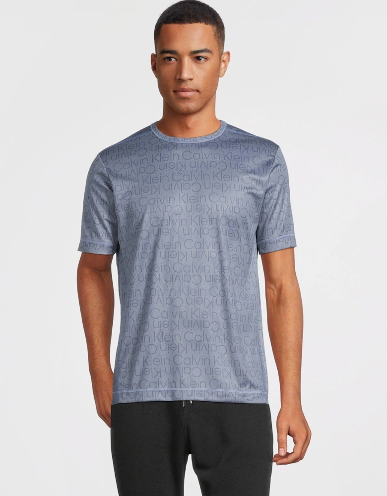 Ck Sport Short Sleeve T-shirt - Blue