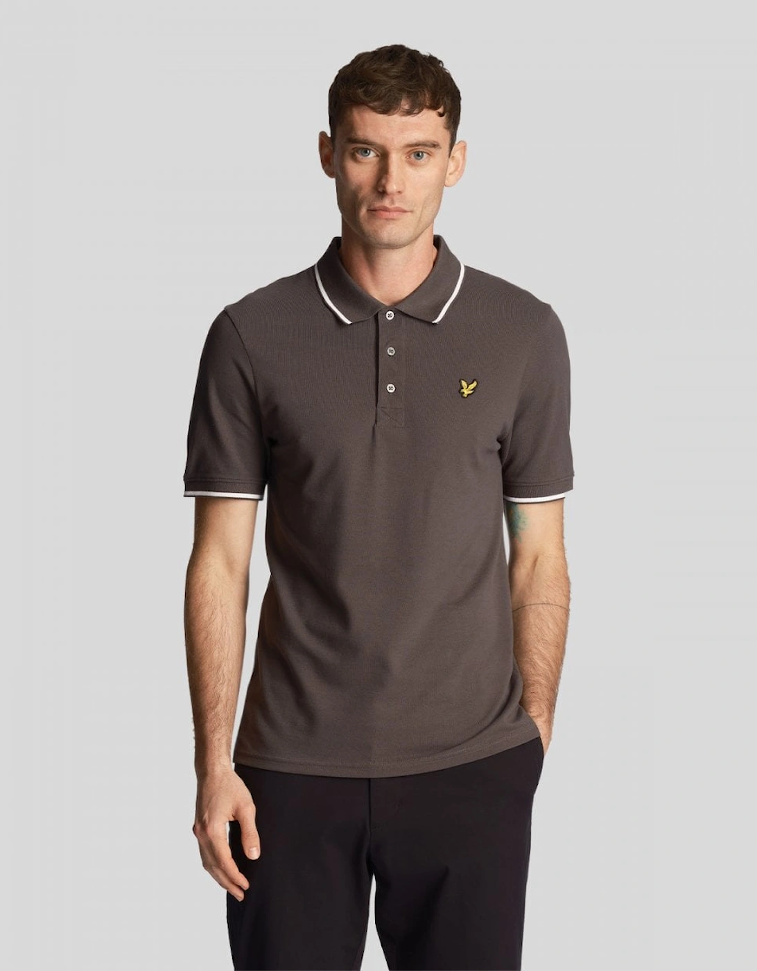 Lyle & Scott Tipped Mens Polo Shirt, 6 of 5