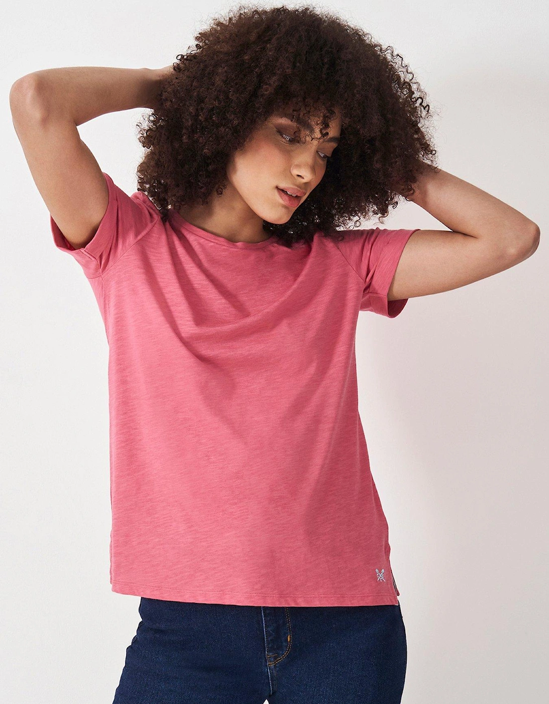 Perfect Crew Slub T-shirt - Pink, 2 of 1