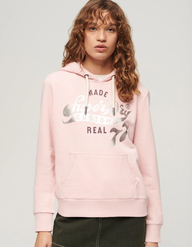Reworked Classics Graphic Hoodie - Pink