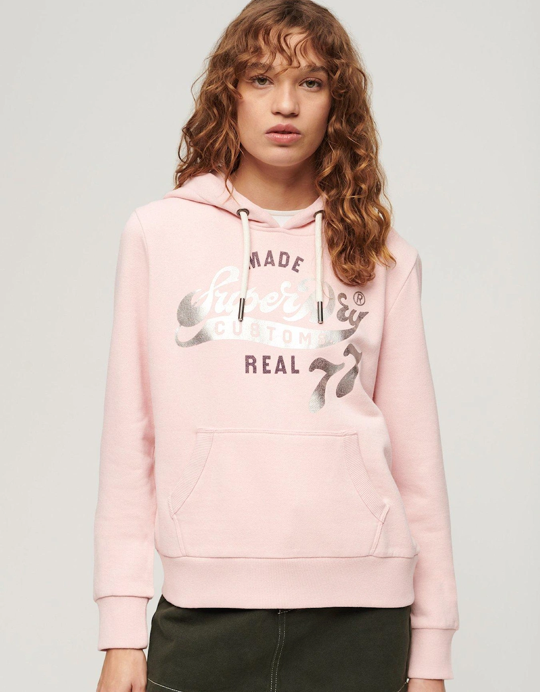 Reworked Classics Graphic Hoodie - Pink, 2 of 1