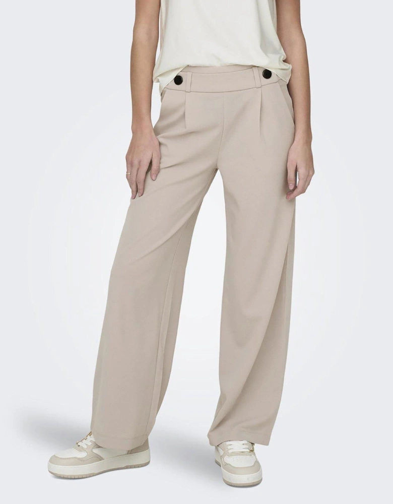 Crop Trousers - Brown