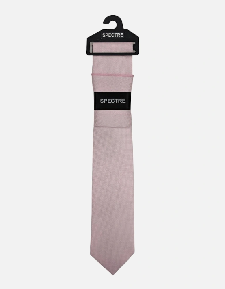 Plain Tie Set - Pink