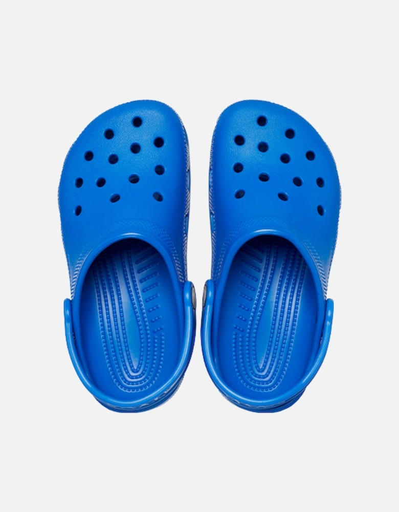 Classic Kids Clogs Blue Bolt