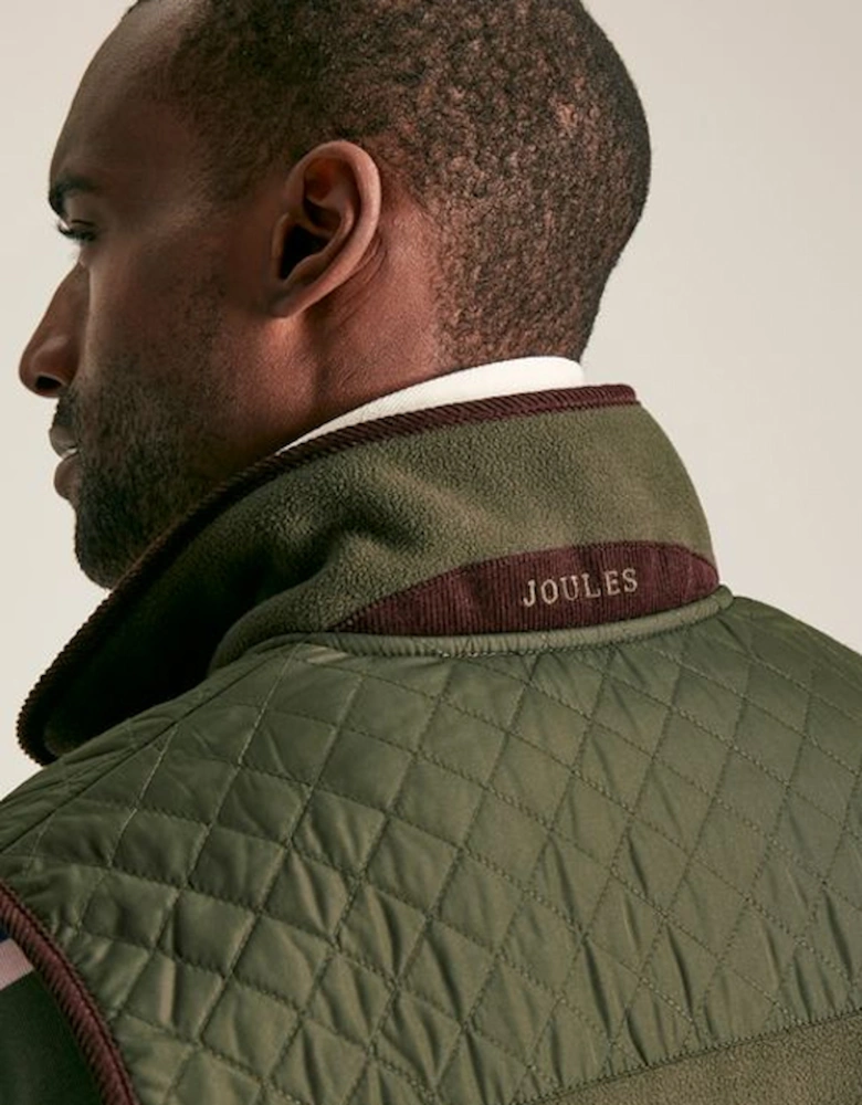 Men's Greenfield Gilet Heritage Green