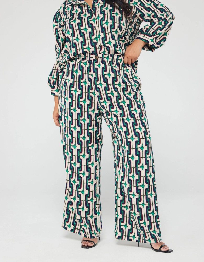 Printed Trousers - Multi