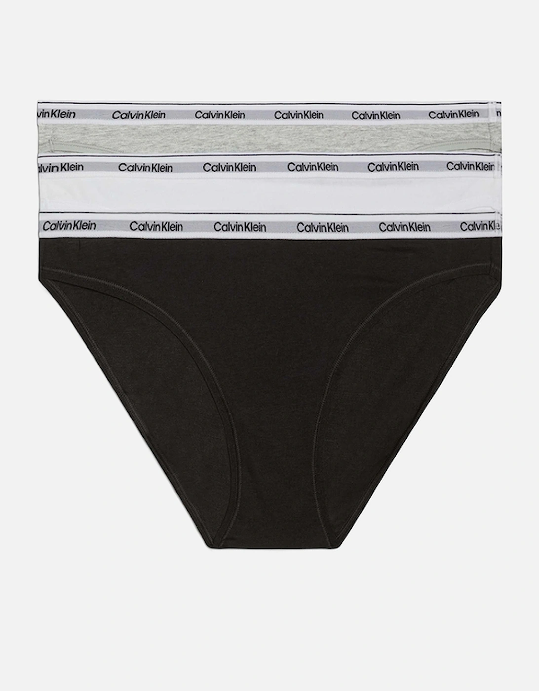 Modern Logo Stretch Cotton Bikini Briefs, 2 of 1