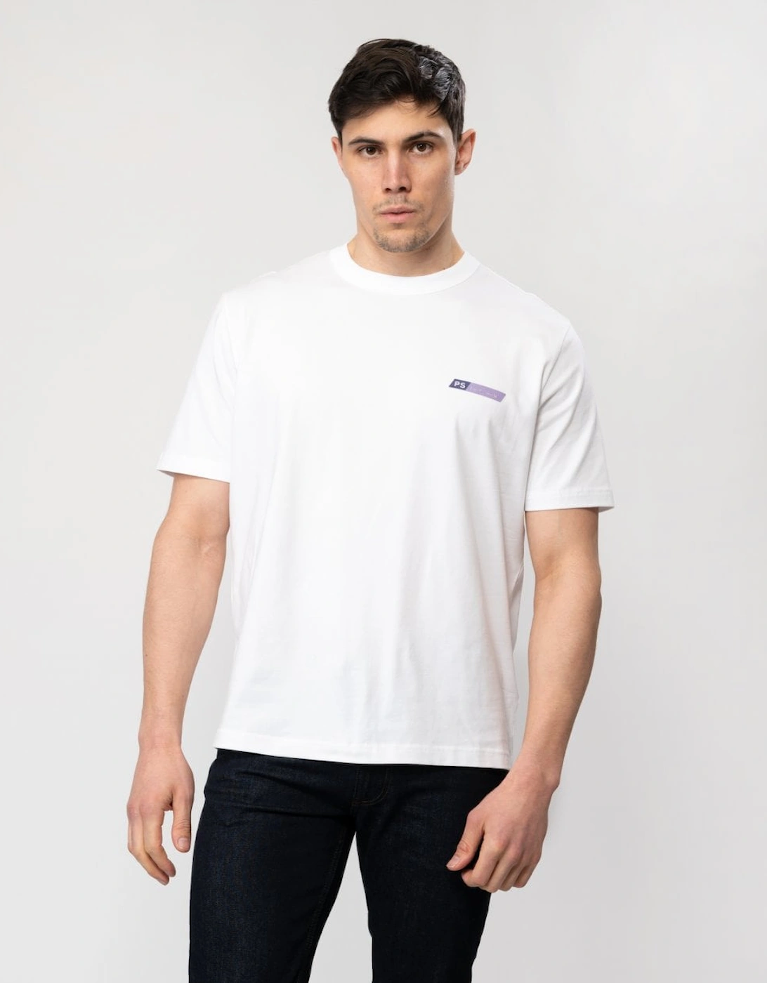 PS Mens Short Sleeve PS Tilt T-Shirt, 5 of 4