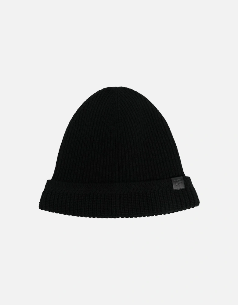 Wool Cashmere Hat Black