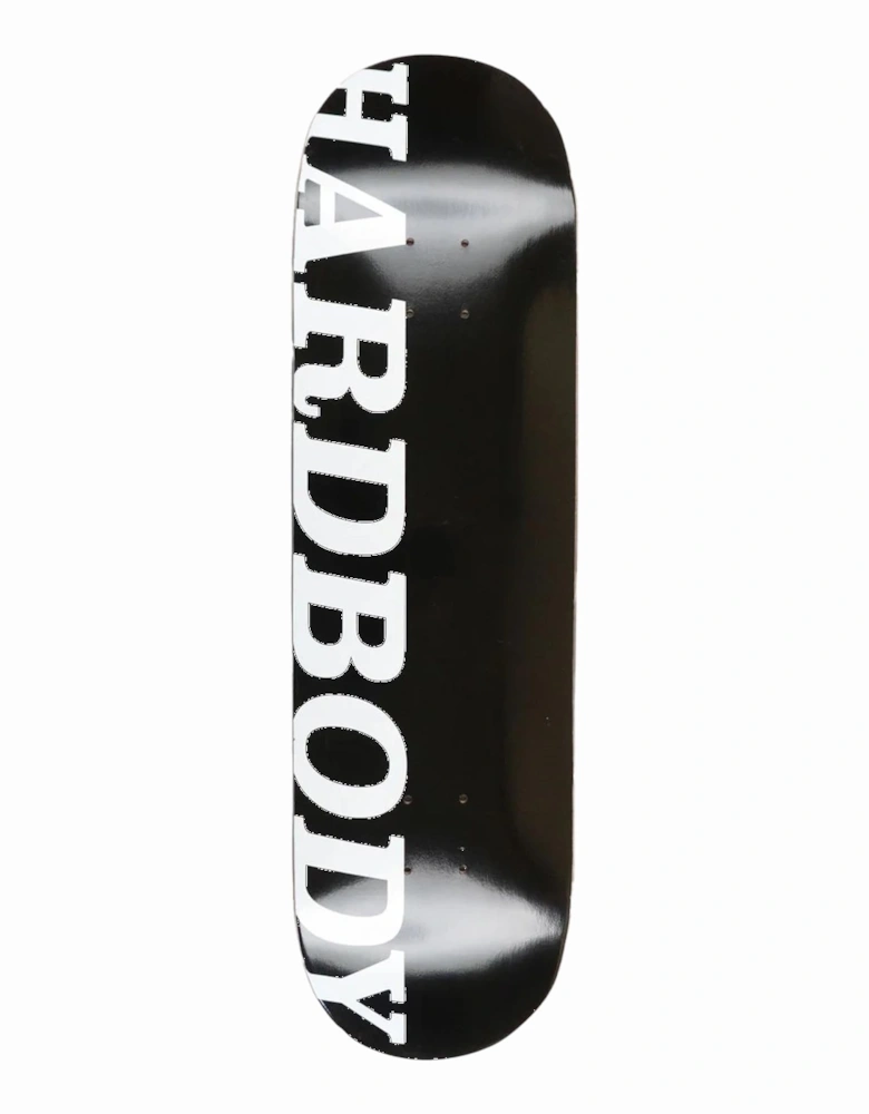 Black/White Logo Deck - 8.5"