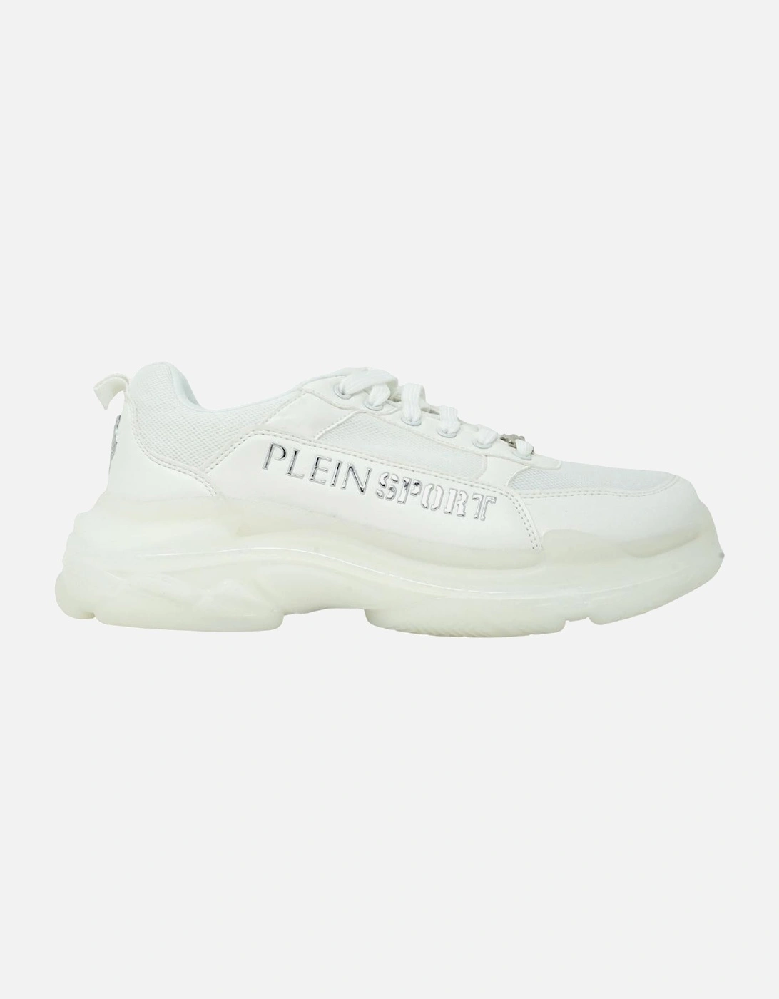 Plein Sport Logo White Sneakers, 5 of 4