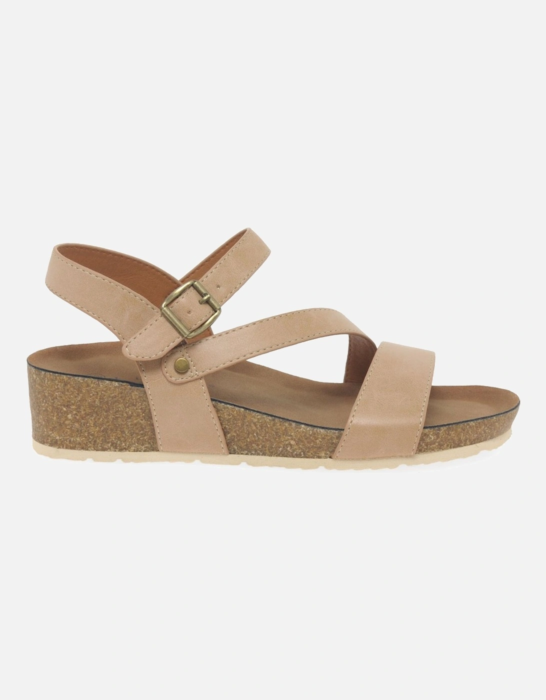 Cluster Wedge Sandal