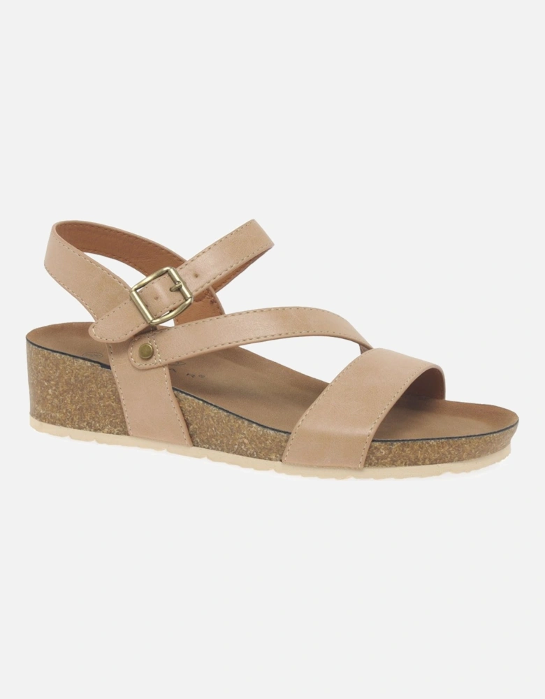 Cluster Wedge Sandal