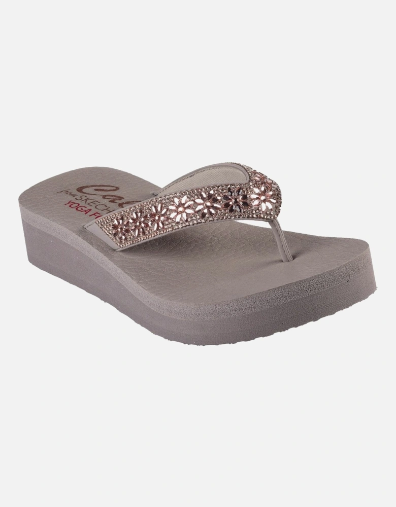 Vinyasa Wild Daisies Womens Toe Post Sandals