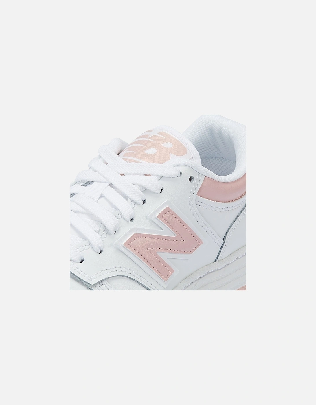 480 White/Pink Trainers