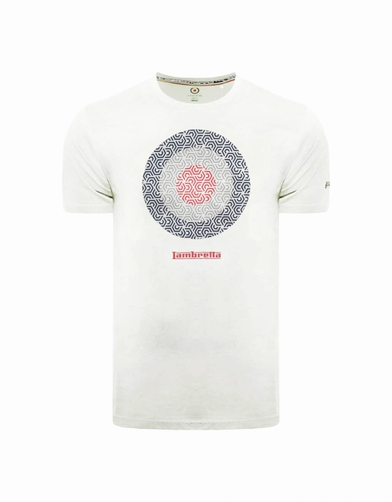 Mens Geo Target Graphic Print T-Shirt