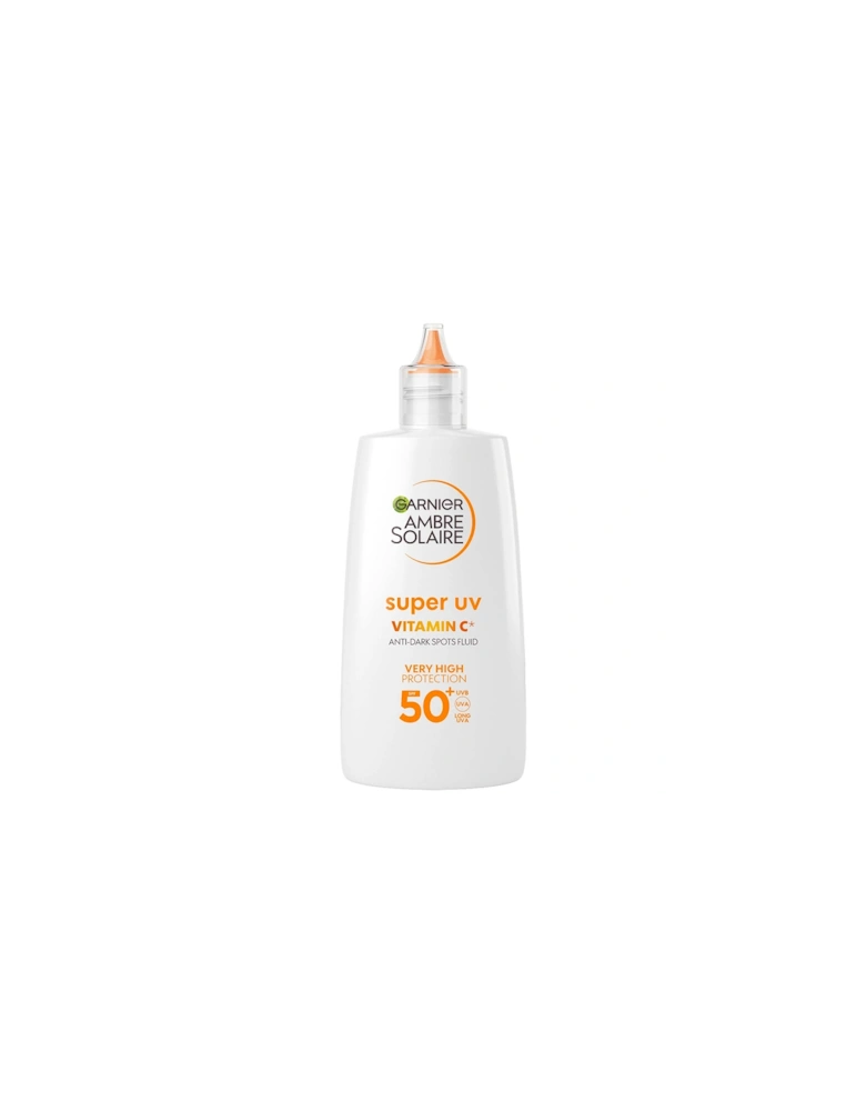 Ambre Solaire Super UV Vitamin C Facial Fluid for Daily Use SPF 50+ 40ml
