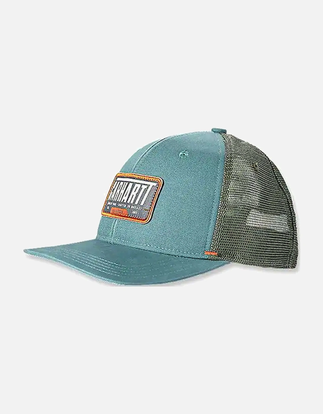 Carhartt Canvas Mesh-Back Graphic Cap Sea Pine, 3 of 2