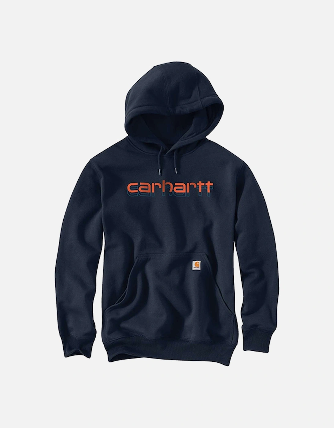 Carhartt Rain Defender Loose-Fit Midweight Logo Graphic Sweatshirt New Navy, 4 of 3