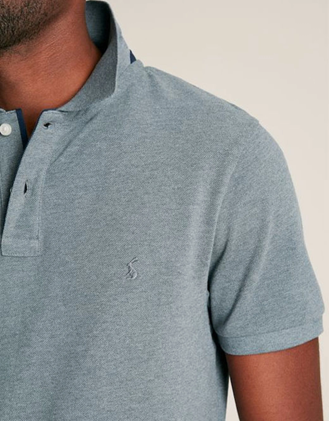 Men's Woody Polo Shirt Grey Marl