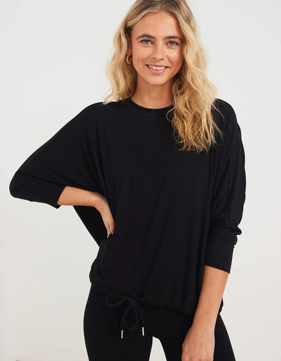 Drawcord Slouchy Sweat, 3 of 2