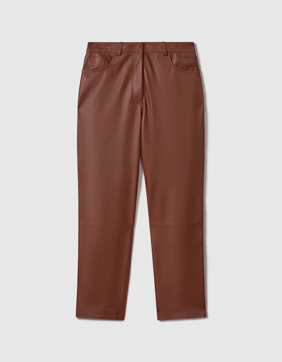 McLaren F1 Cropped Leather Trousers, 2 of 1