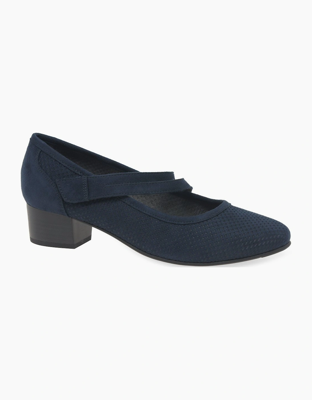 Softline Women's Navy Elizabeth Mary Jane Court Shoes  4 Size 4