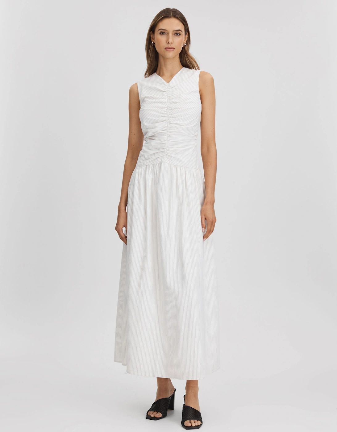 Anna Quan Ruche Maxi Dress, 2 of 1