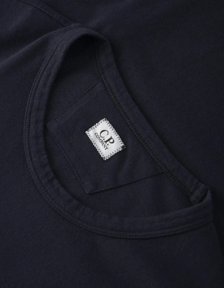 Garment Dyed Pocket T-shirt Navy