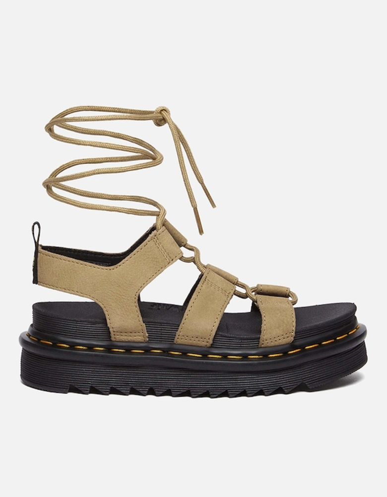 Dr. Martens Women's Nartilla Suede Gladiator Sandals