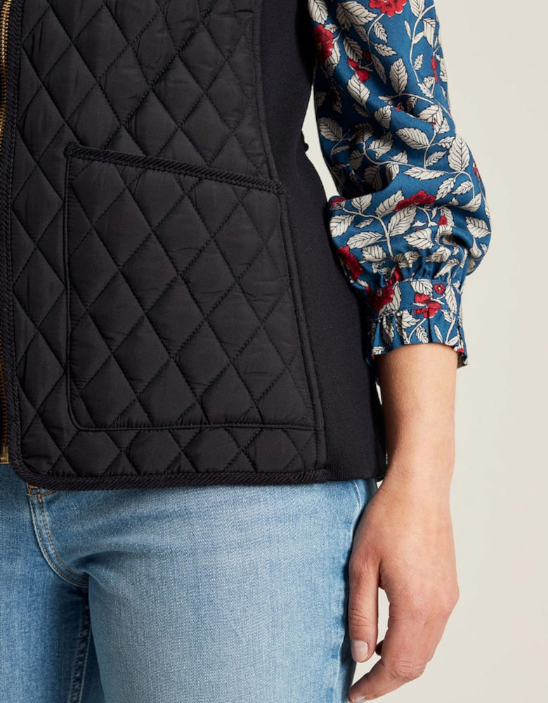 Womens Stately Quilted Bodywarmer Gilet