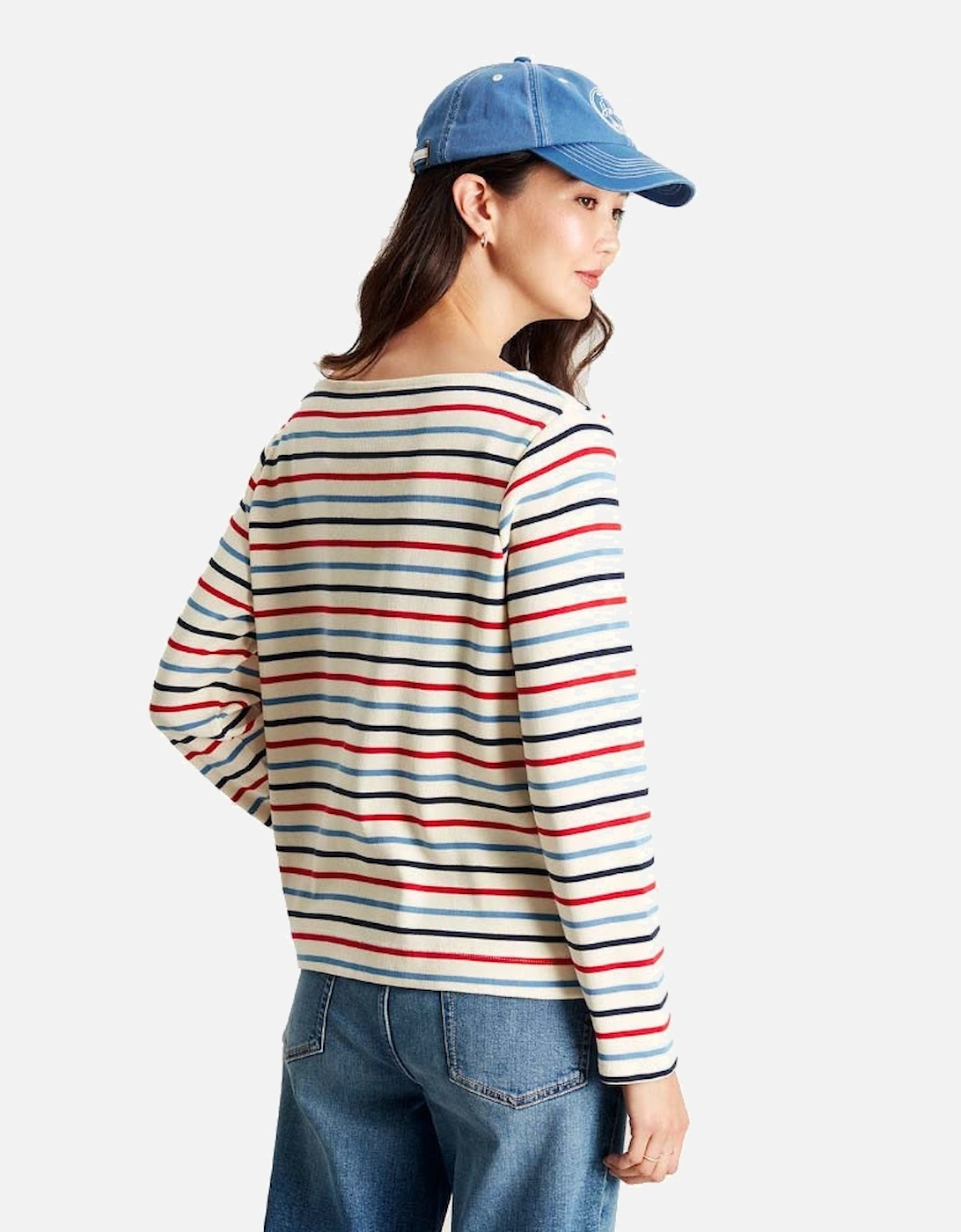 Womens Harbour Cotton Long Sleeved Top