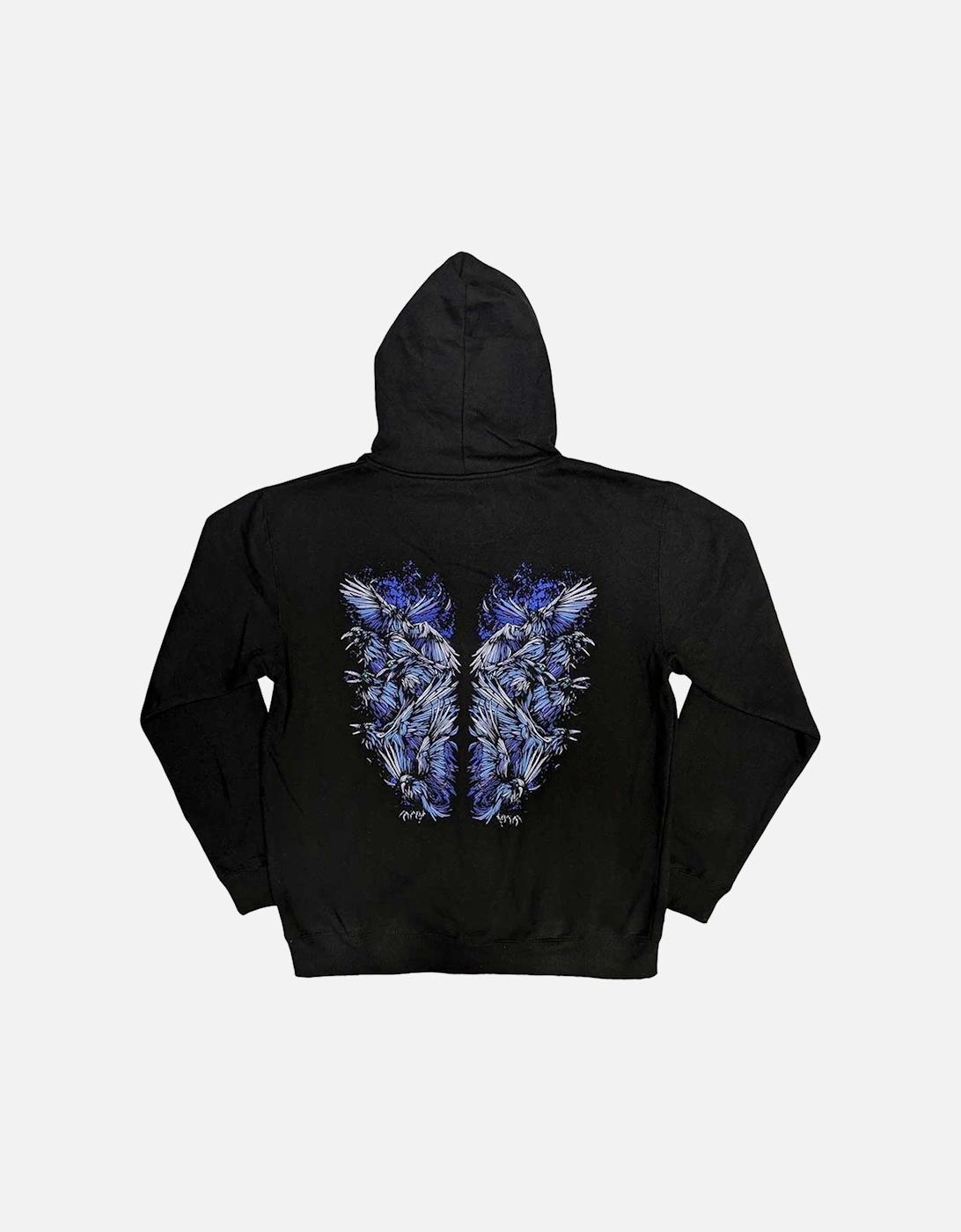 Unisex Adult Crow Wings Full Zip Hoodie