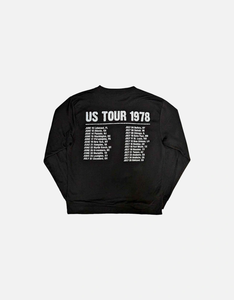 Unisex Adult US Tour 1978 Back Print Sweatshirt