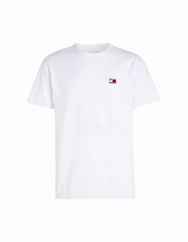 TJM Reg Badge Tee - White