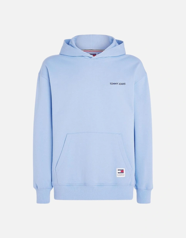TJM Relaxed Classic Logo Hoodie - Moderate Blue