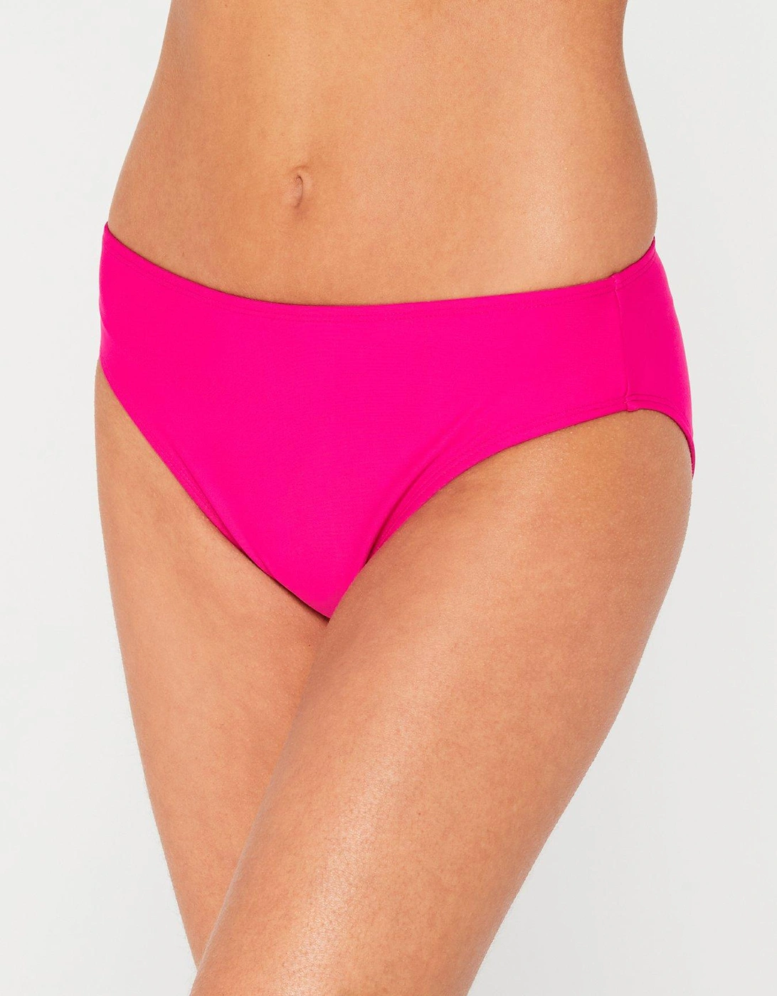 Shape Enhancing Mid Rise Bikini Brief - Pink, 5 of 4