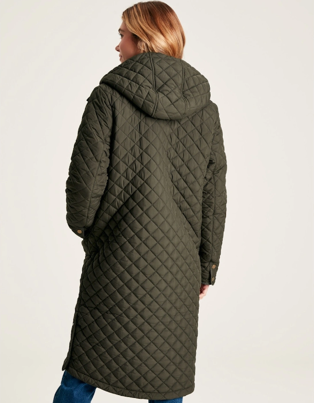 Womens Chatham Padded Quilted Longline Coat