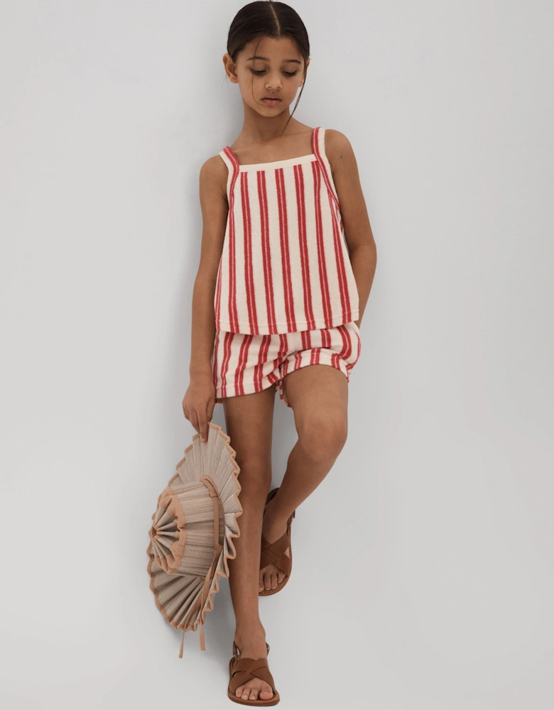 Towelling Vest and Shorts Set