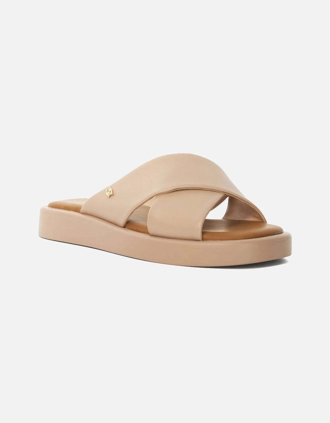 Ladies Lynney - Flat Leather Sandals, 6 of 5