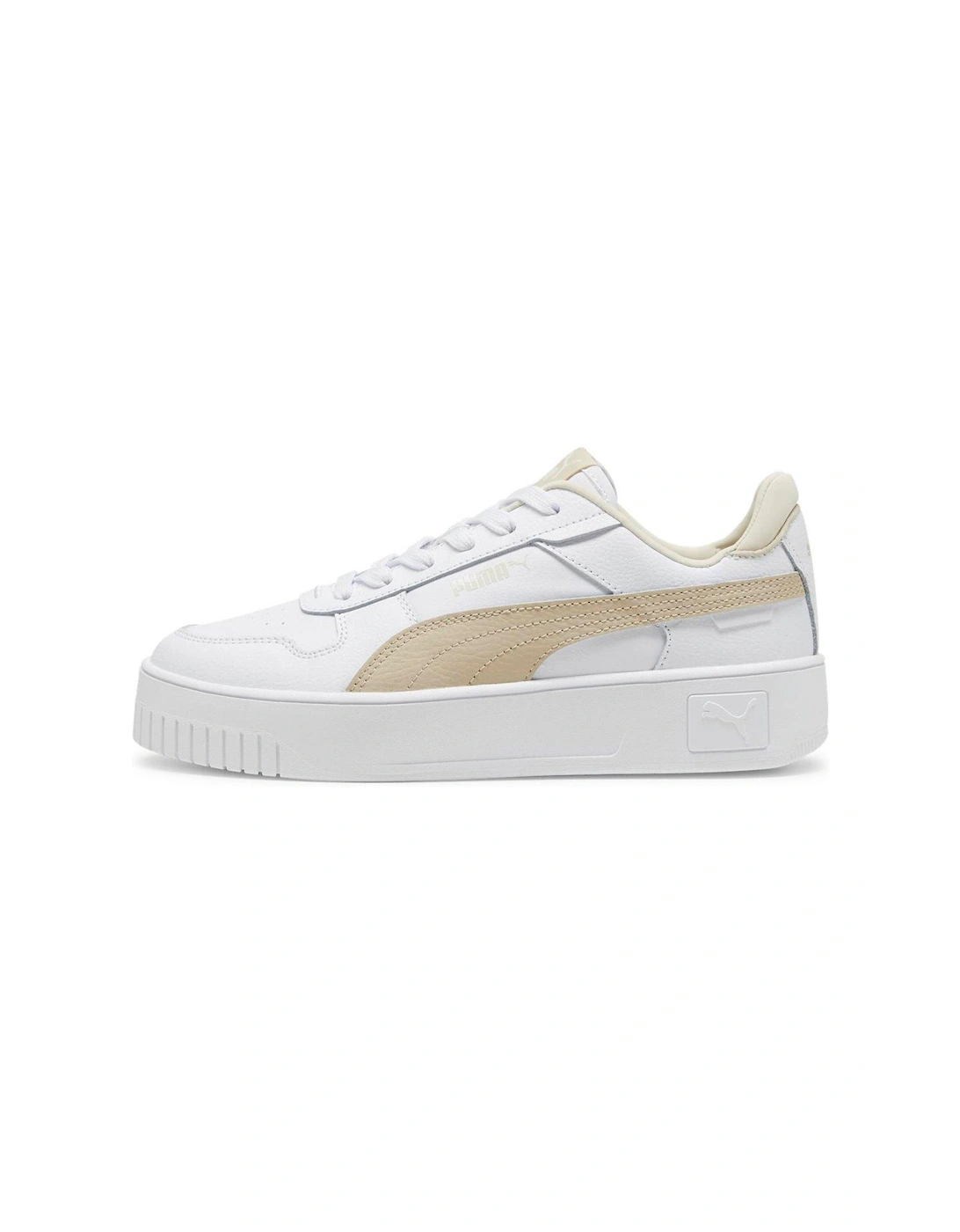 Womens Carina Street Trainers - White/off White, 2 of 1