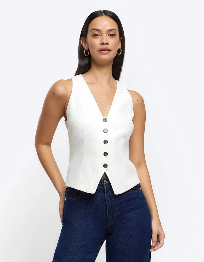 Button Front Waistcoat