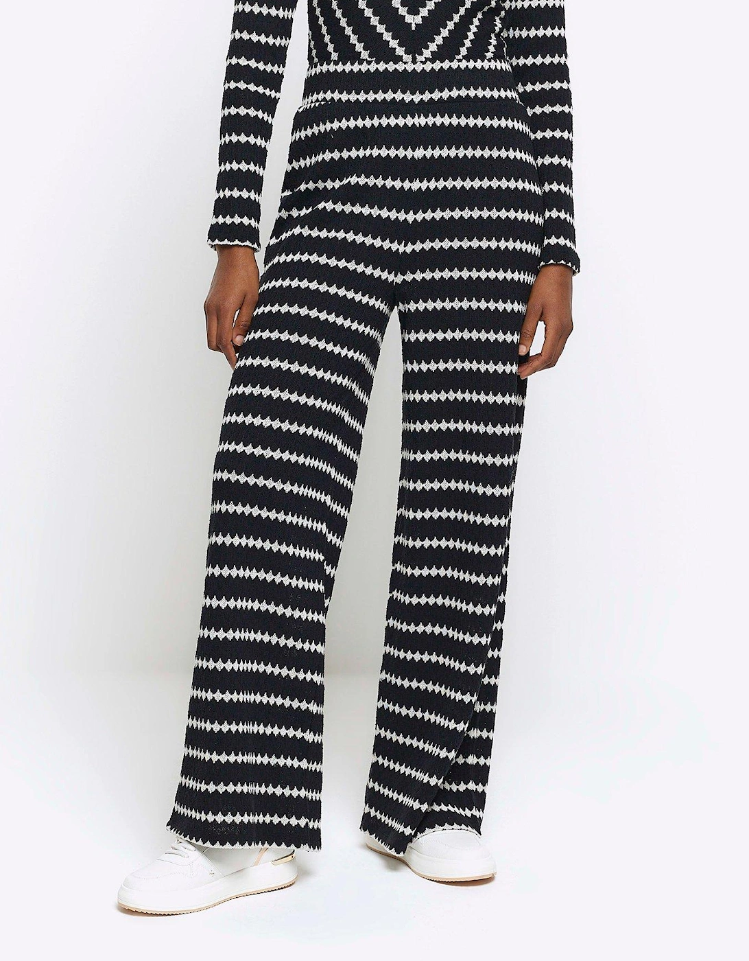 Leg Crochet Trouser - Black, 2 of 1