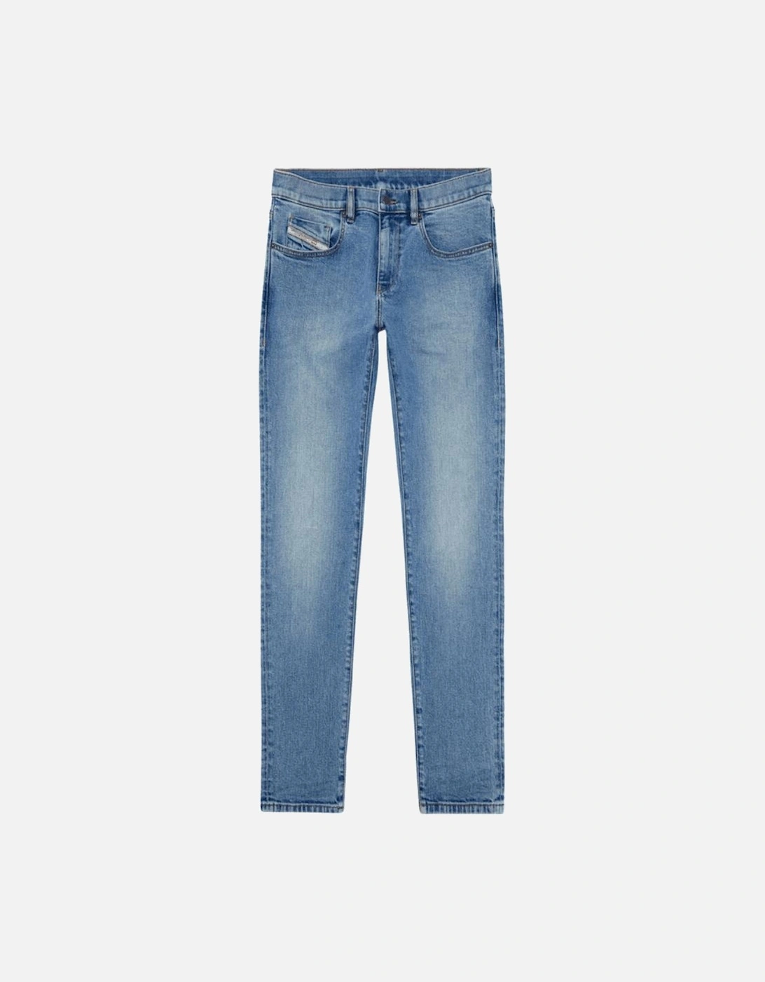 D-Strukt Slim Fit Stonewash Blue Jeans, 4 of 3