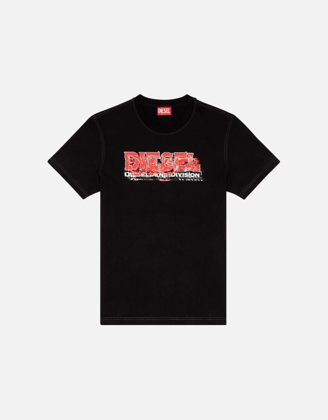 T-DIEGOR-K70 Graphic Logo Black T-Shirt, 4 of 3