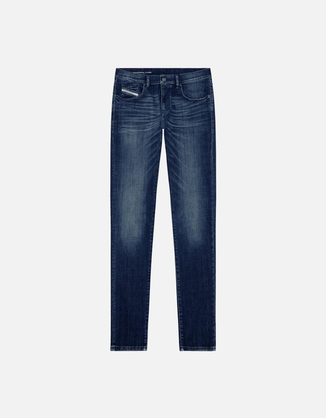 D-Strukt Slim Fit Dark Wash Blue Jeans, 4 of 3