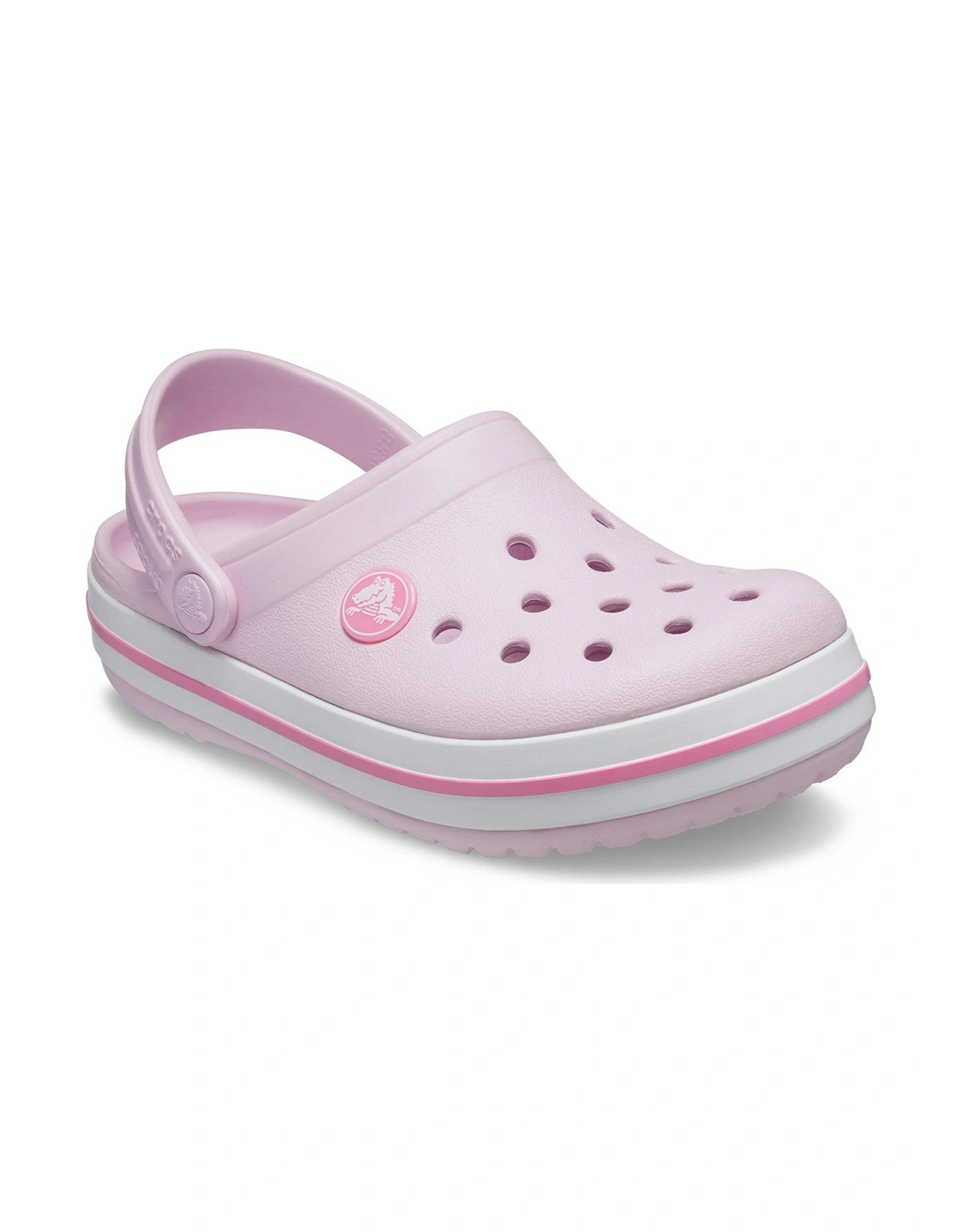 Ballerina Pink Crocband Clog, 2 of 1