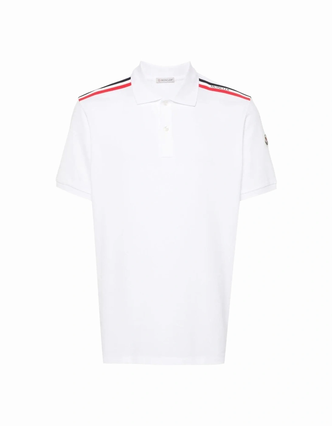 RWB Stripe Shoulder Polo White, 9 of 8