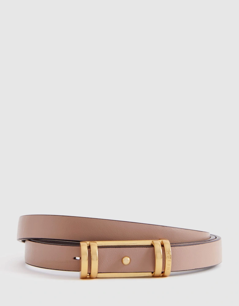 Thin Leather Belt