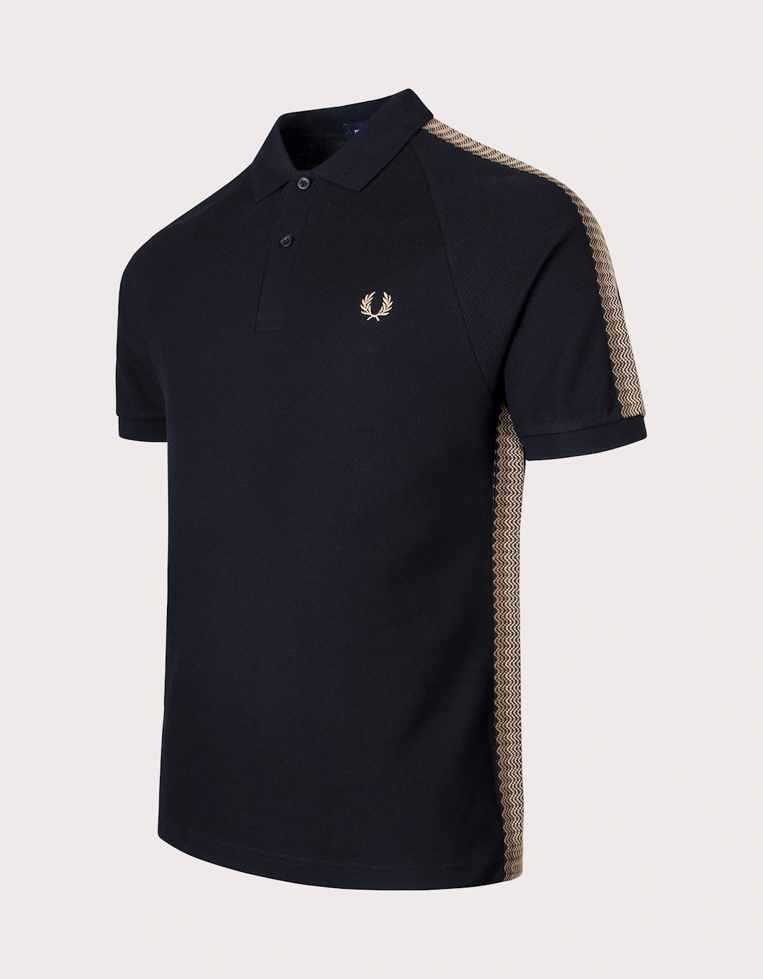 Honeycomb Taped Polo Shirt